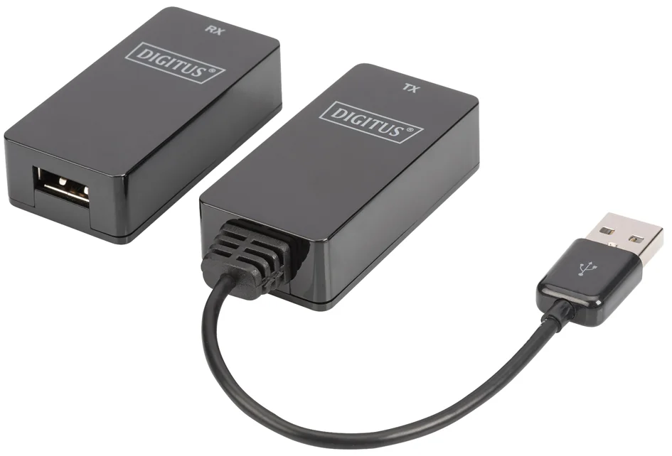 DIGITUS Kit extender USB 1.1, unité d'envoi et de reception
