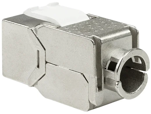 LogiLink Module Keystone Cat.6A, classe EA, blindé, gris