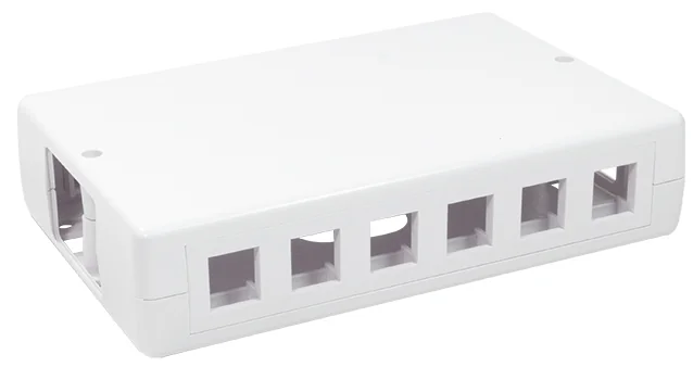 LogiLink Boîtier en saillie pour module keystone, 12 ports 1 LogiLink Boîtier en saillie pour module keystone, 12 ports