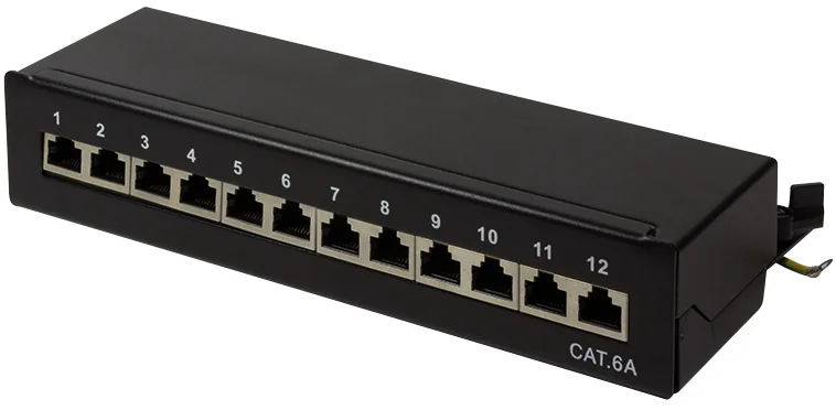 LogiLink panneau de brassage Patch Panel cat. 6A, 8-Ports, 4 LogiLink panneau de brassage Patch Panel cat. 6A, 8-Ports, – Image 4
