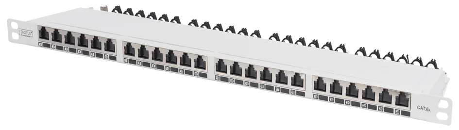 DIGITUS - Panneau de brassage modulaire 19" Cat.6, classe EA