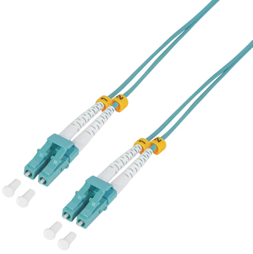 LogiLink Câble Patch à fibre optique, LC Duplex - LC Duplex - OM3 - 3m