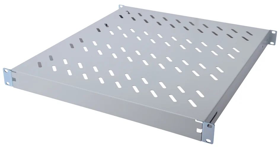 DIGITUS - étagère, 1U,profondeur: 500 mm, gris clair