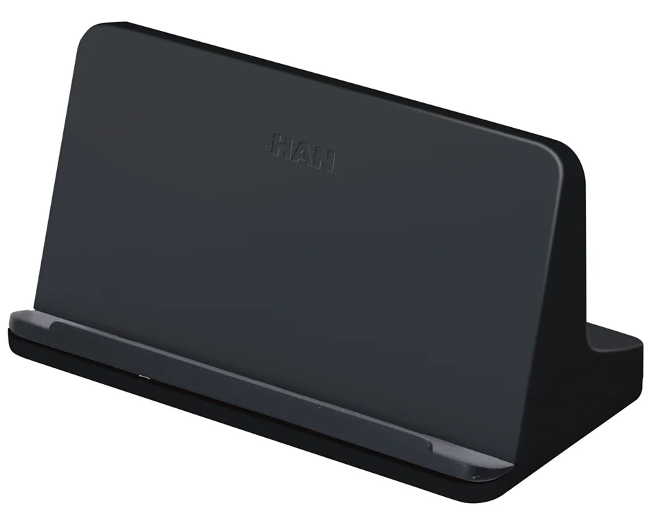 HAN Support pour tablette smart-Line, plastique, noir - OEM 92140-13 3 HAN Support pour tablette smart-Line, plastique, noir - OEM 92140-13 – Image 3