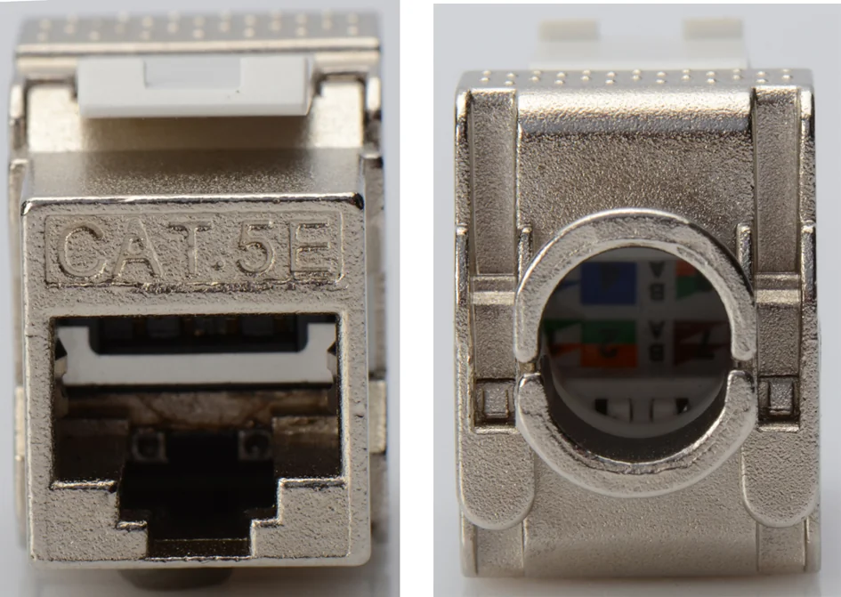 DIGITUS - module Keystone cat.5e, 1 x RJ45, blindé,