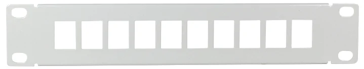 LOGILINK - Panneau de brassage keystone 10", noir
