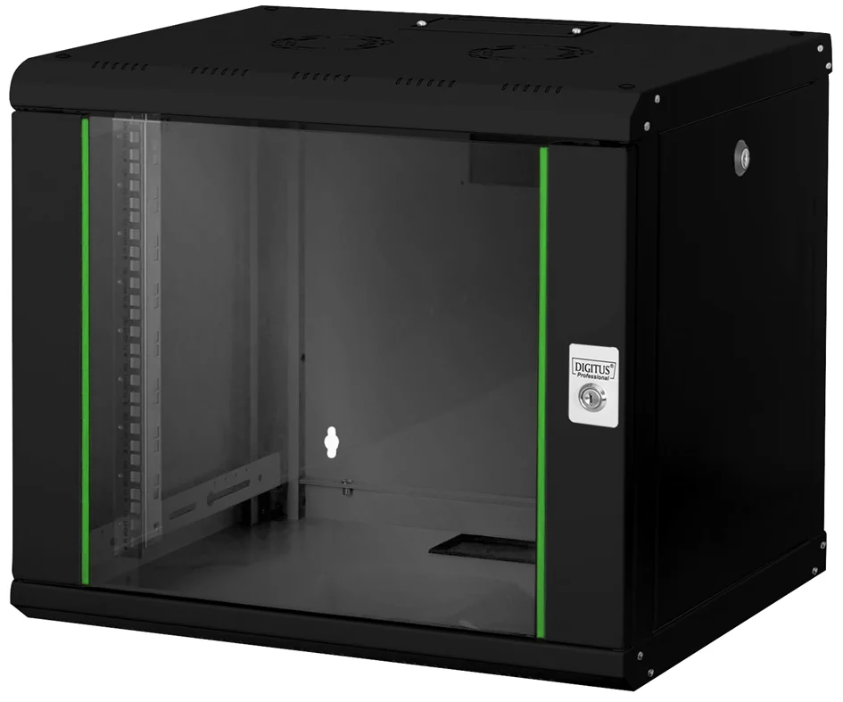 DIGITUS - Distributeur mural 19" Unique Line, 12 U, noir 3 DIGITUS - Distributeur mural 19" Unique Line, 12 U, noir – Image 3