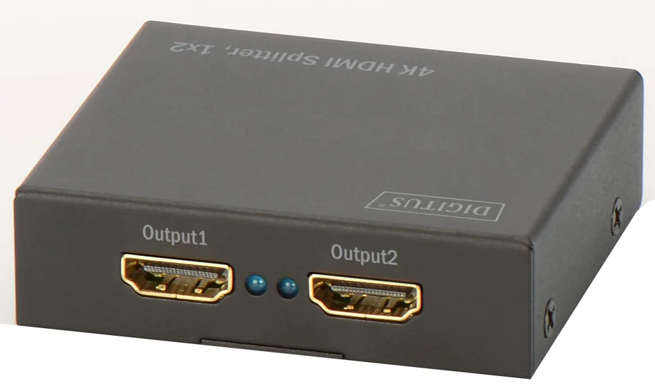 DIGITUS répartiteur 4K HDMI, 2 ports, lecture simultané,noir - OEM DS-46304