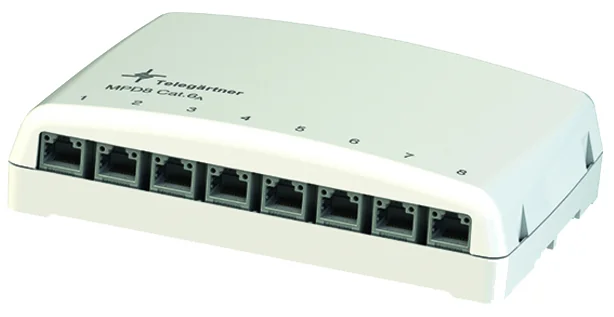 Telegartner - Mini répartiteur MPD8 AMJ / UMJ TH35 / AP