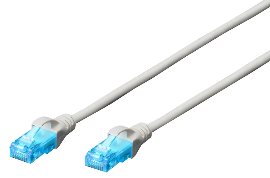 DIGITUS - Câble réseau éthernet - Cat. 5e - U/UTP -  2 m - noir