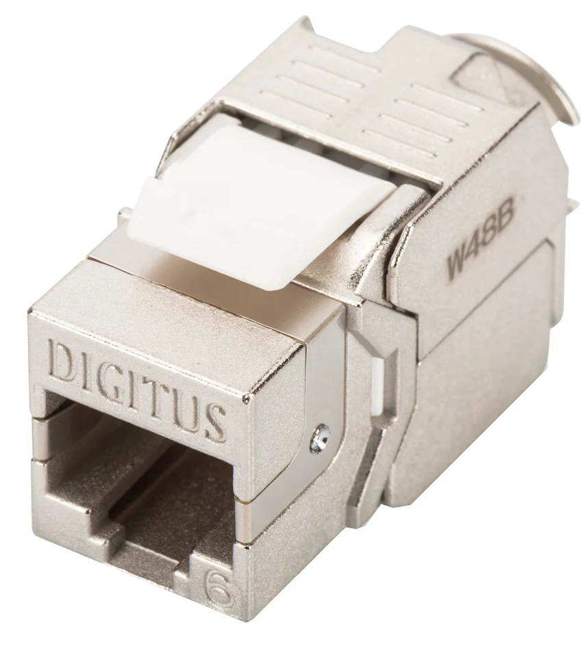 DIGITUS - module Keystone Cat. 6, blindé