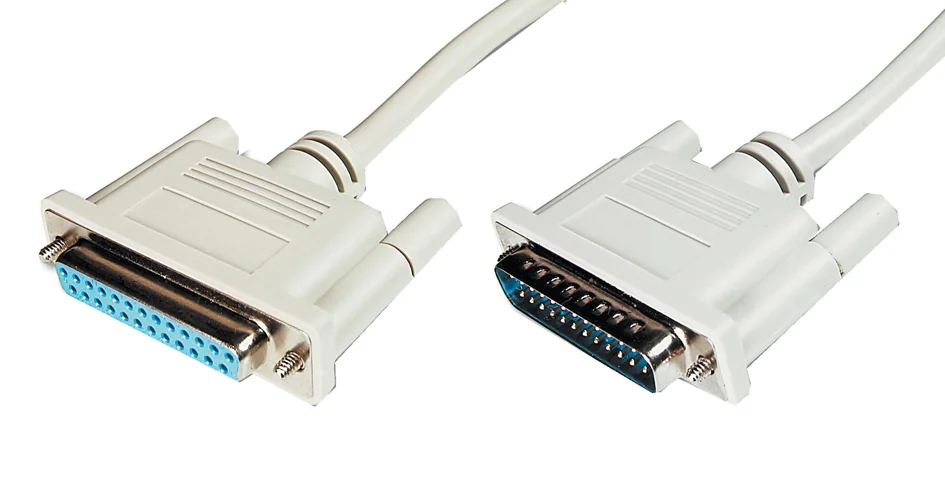DIGITUS Câble Sub-D 25 broches, mâle - femelle, 5,0 m - OEM AK-610201-050-E