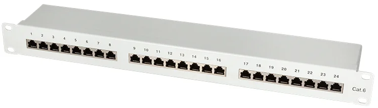LoogiLink panneau de brassage 19"cat.6 Econline, 16 ports,
