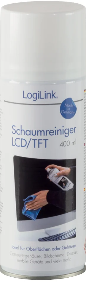 LogiLink Nettoyant d'écran, spray de 400 ml - OEM RP0012