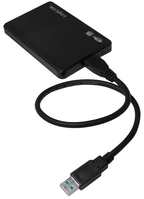 LogiLink Boîtier pour disque dur SATA 2,5', USB 3.0, noir - OEM UA0256