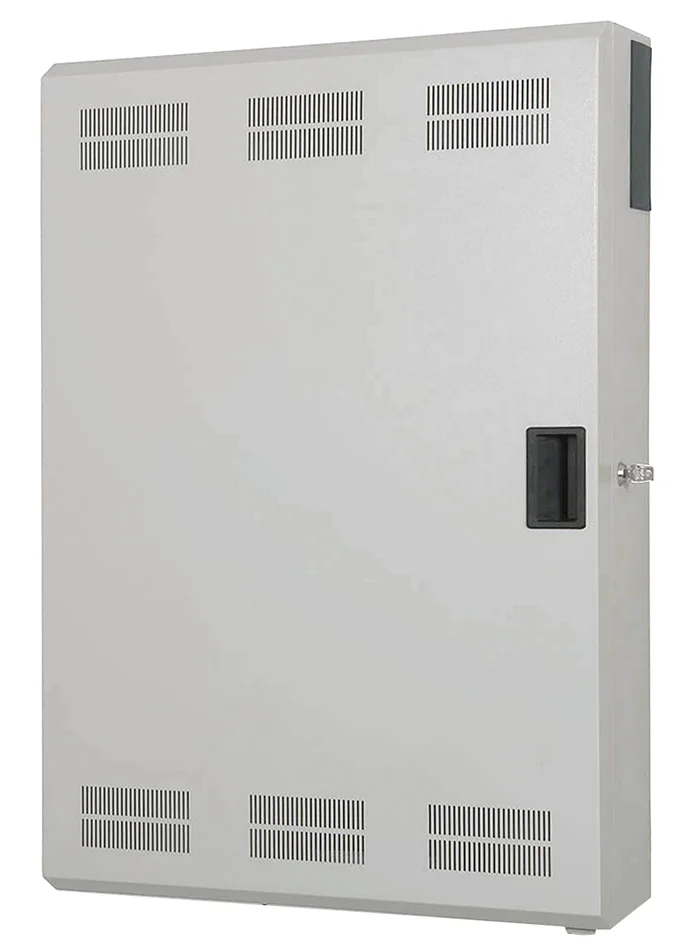 DIGITUS - distributeur mural Slim, 3U, gris clair (RAL7035)