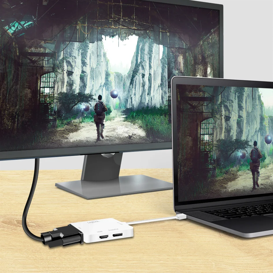LogiLink Adaptateur mini DisplayPort mâle - DVI femelle + - OEM CV0045A