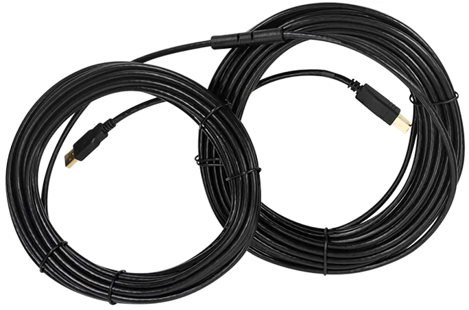 LogiLink Câble de rallonge actif USB 2.0, 20,0 m, noir