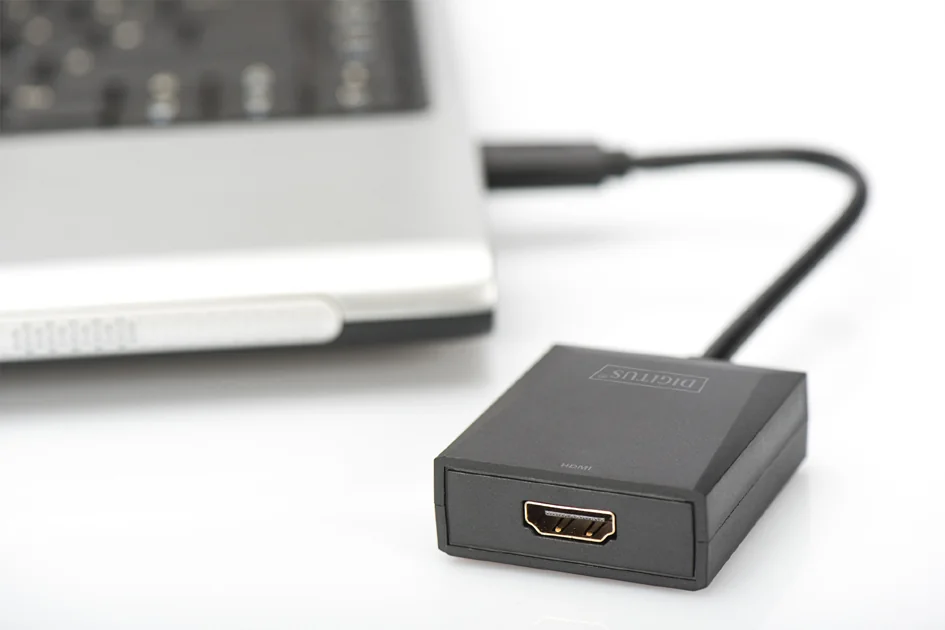 DIGITUS - Adpatateur vidéo USB 3.0 - HDMI, noir