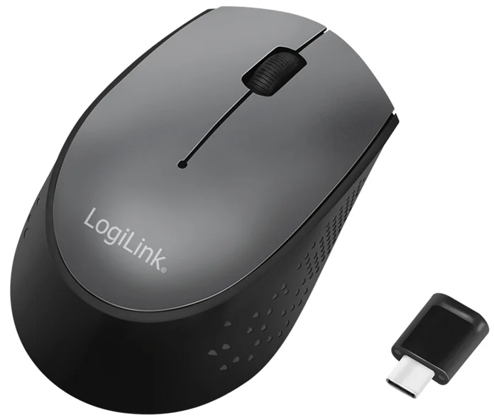 LogiLink Souris optique USB-C, sans fil, noir - OEM ID0160