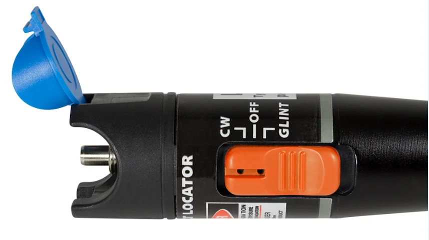 LOGILINK - Testeur de continuité FO (Fiber Checker), noir