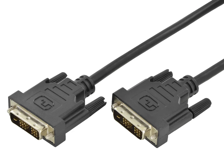 DIGITUS - Câble DVI-D 18+1, Single Link, noir, 2,0 m