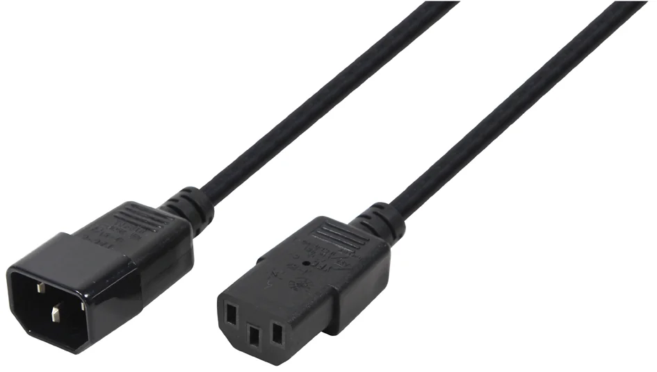 LOGILINK - Rallonge de câble d'alimentation C13 - C14, 3,0 m