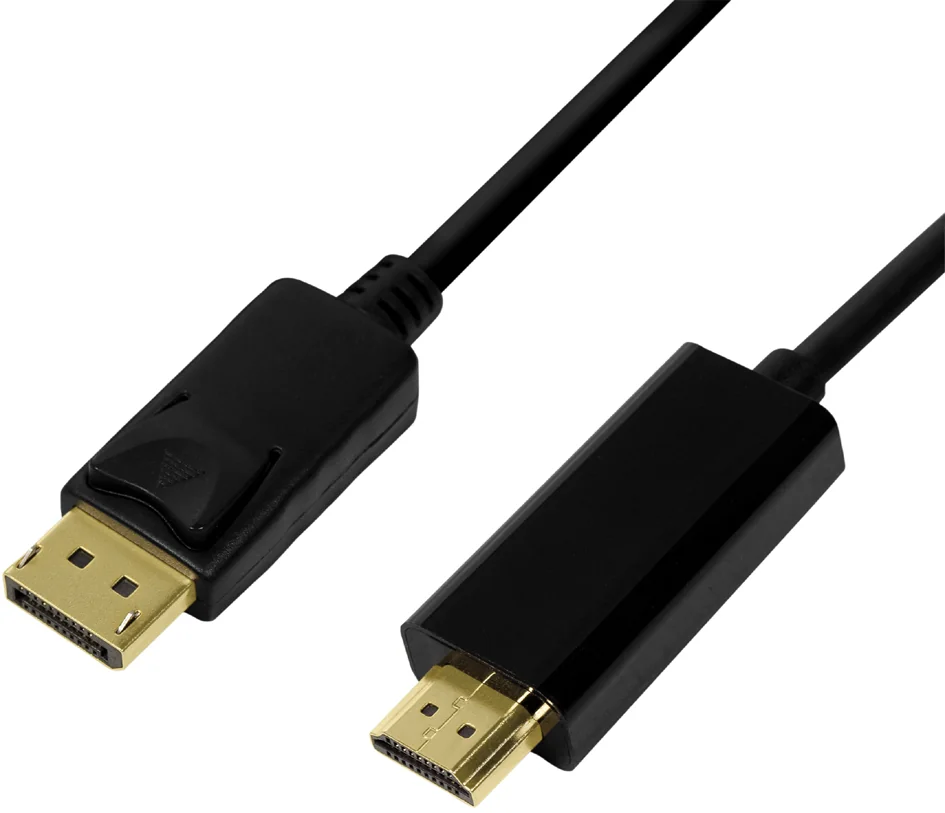 LOGILINK - Câble de connexion DisplayPort 1.2-HDMI 1.4, 2,0 m