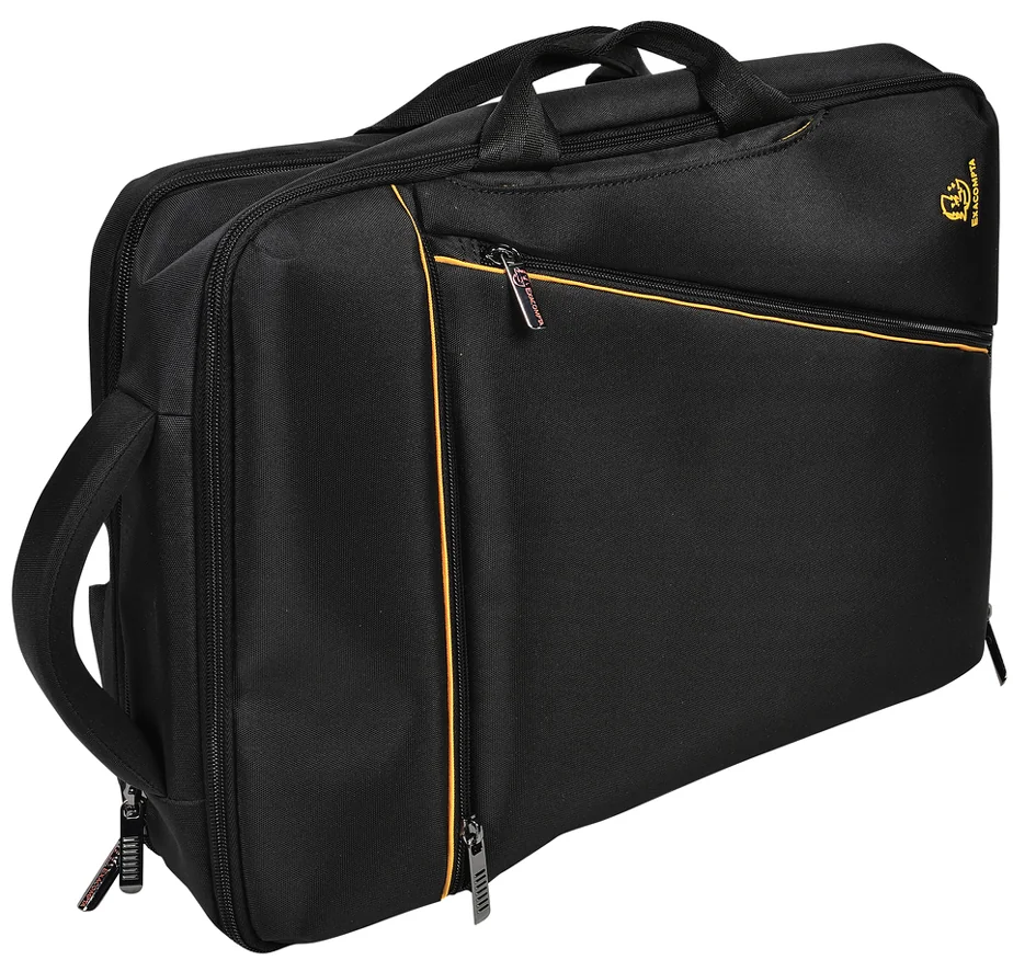 EXACOMPTA Sac pour notebook Dual EXACTIVE, polyester, noir - OEM 17734E