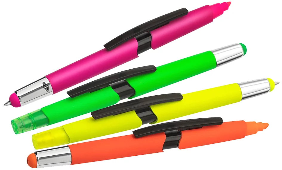 WEDO Stylet 3-en-1 NEON, présentoir de 24 - 24 pièces - OEM 261 61099