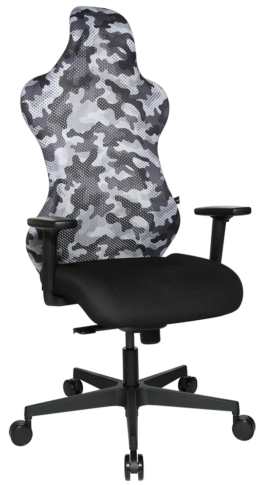 Topstar Chaise de bureau 'Sitness RS Sport', noir/rose - OEM SR500TW1 BC04