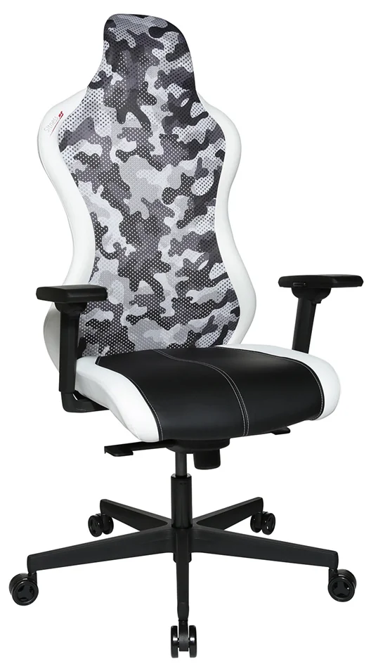 Topstar Chaise de bureau 'Sitness RS Sport Plus', noir/blanc - OEM SR60WTW3 S103