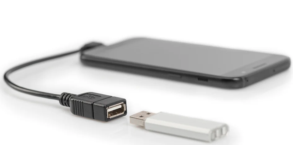 DIGITUS Câble adaptateur USB 2.0, micro USB-B - USB-A, 0,15m