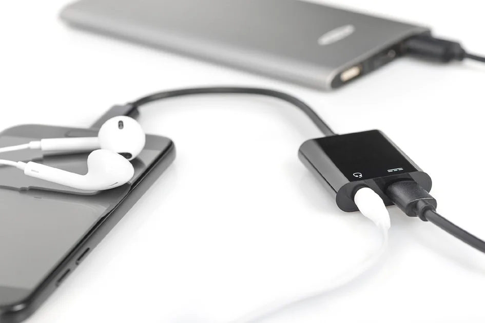 DIGITUS - Adaptateur USB, USB-C + prise jack 3,5 mm, 0,2 mm