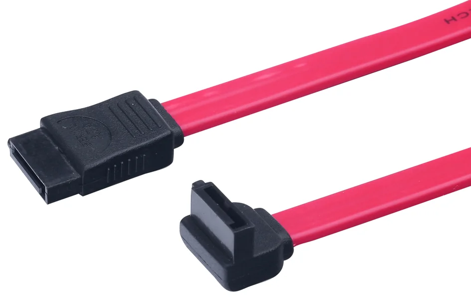 DIGITUS Câble de raccordement Serial ATA, type L, coudé - OEM AK-400104-005-R