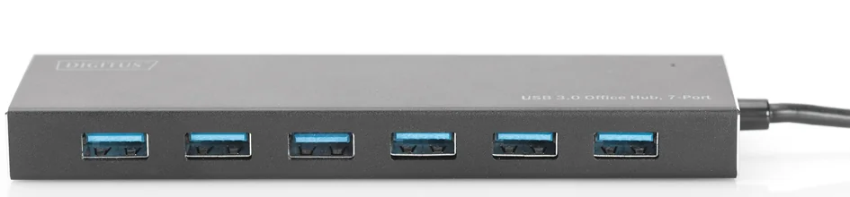 DIGITUS Hub USB 3.0 Super Speed, 7 ports, avec alimentation