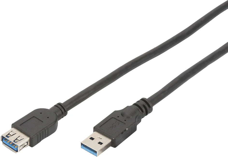 DIGITUS Rallonge USB 3.0, 1,8 m - OEM AK-300203-018-S
