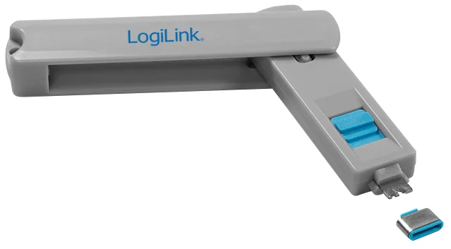 LogiLink Verrou de sécurité USB-C, 1 clé / 4 verrous - OEM AU0052