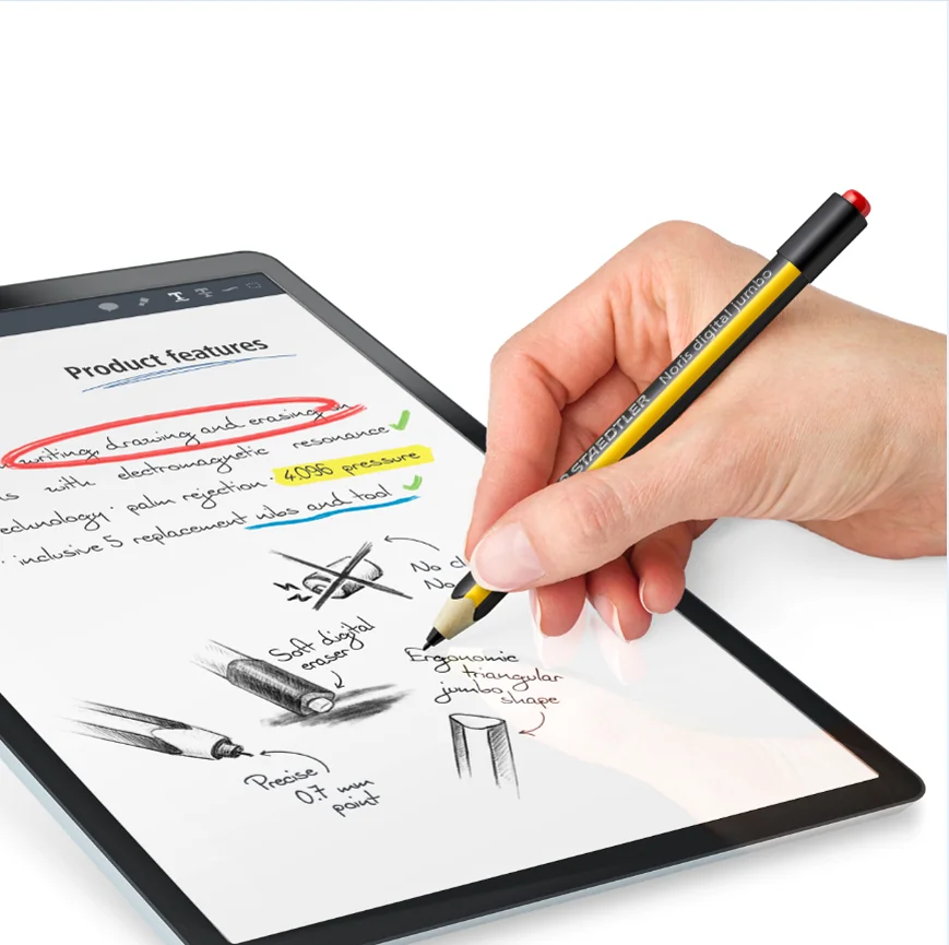 STAEDTLER Stylet-crayon Noris digital jumbo, technologie EMR - OEM 180J 22-1