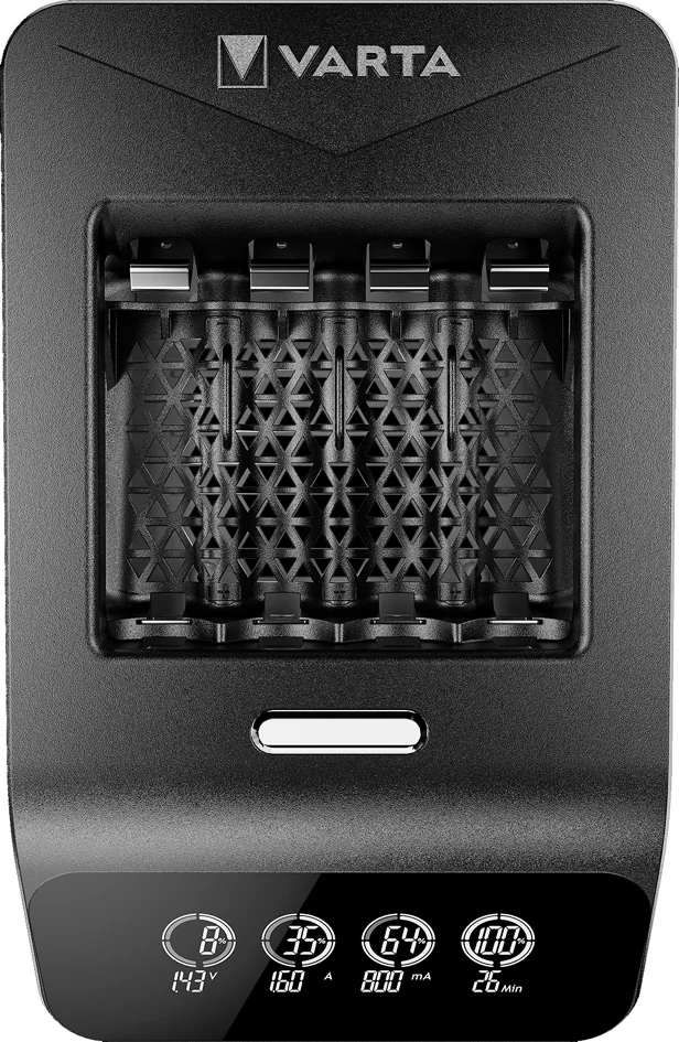 VARTA Chargeur LCD Ultra Fast Charger+, 4x piles Mignon incl 4 VARTA Chargeur LCD Ultra Fast Charger+, 4x piles Mignon incl - Afbeelding 4