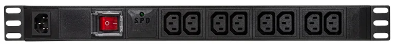 LOGILINK - Multiprise appareils à froid, 8 prises, noir