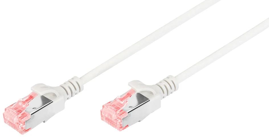 DIGITUS Câble de brassage Slim, Cat. 6, U/FTP, 10,0 m