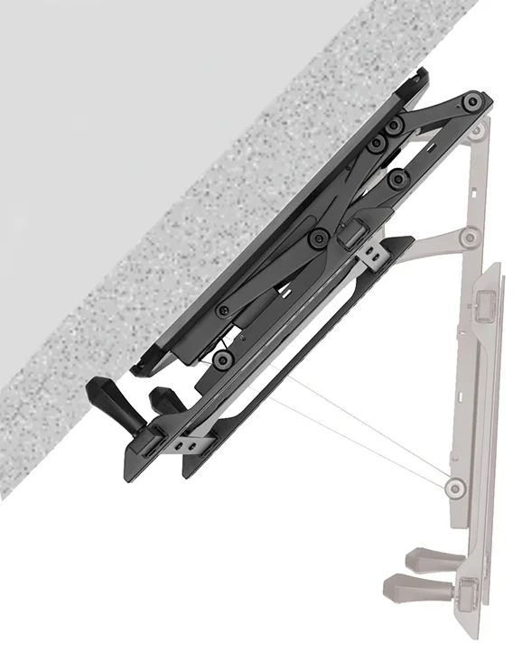 LogiLink Support TV plafond électrique, avec télécommande