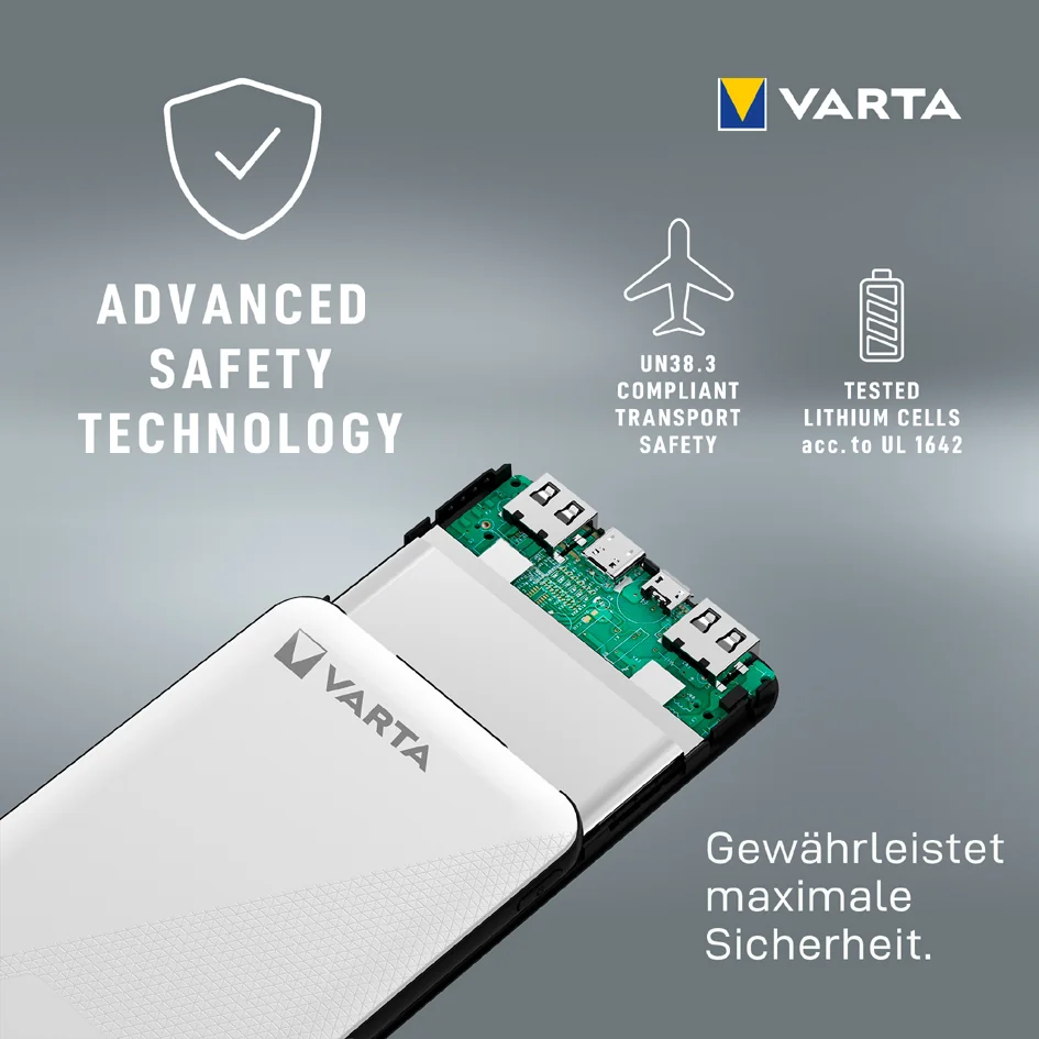 VARTA Powerbank 'Energy', 20.000 mAh, blanc - OEM 57978 101 111