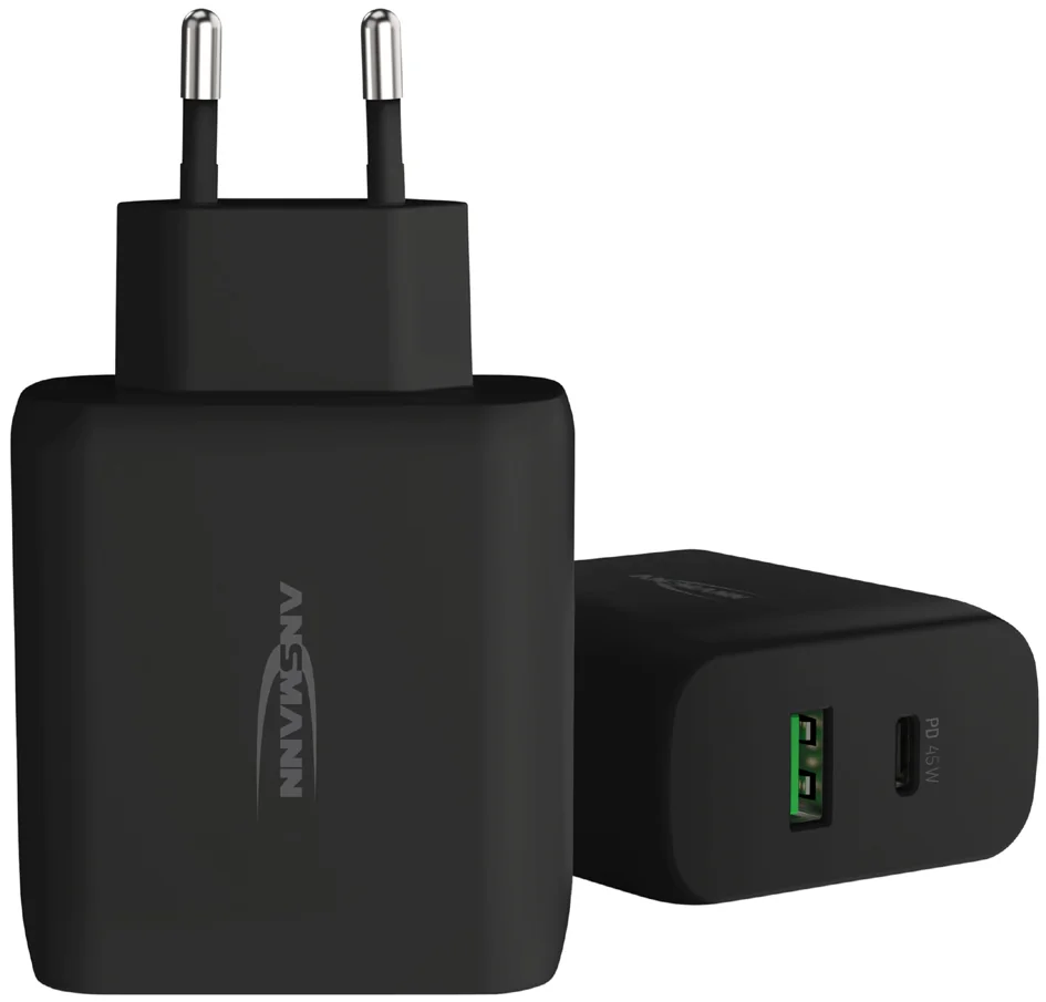 ANSMANN Chargeur secteur USB HOME CHARGER 247PD, noir - OEM 1001-0095
