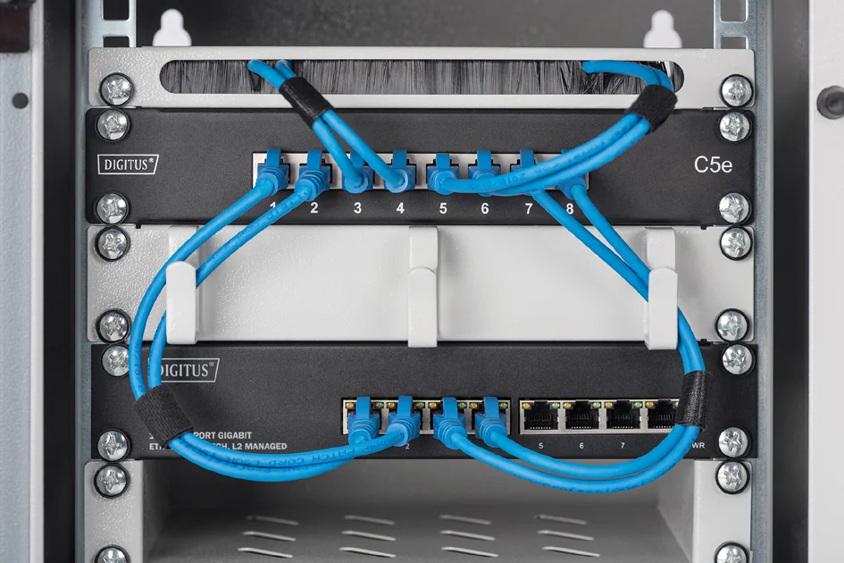 DIGITUS Commutateur 10" Gigabit Ethernet, 8 ports