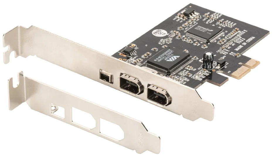 DIGITUS Carte PCI Express FireWire 1394a, 2+1 ports - OEM DS-30201-5