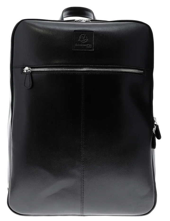 EXACOMPTA Sac à dos ordinateur EXACTIVE, cuir, noir - OEM 17637E