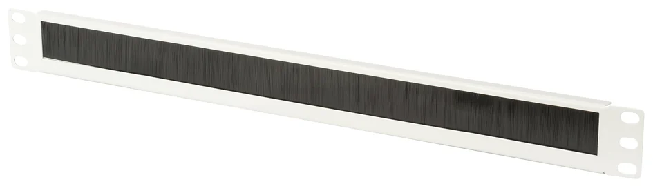 DIGITUS - Panneau de passe-câbles 19", 1U, noir