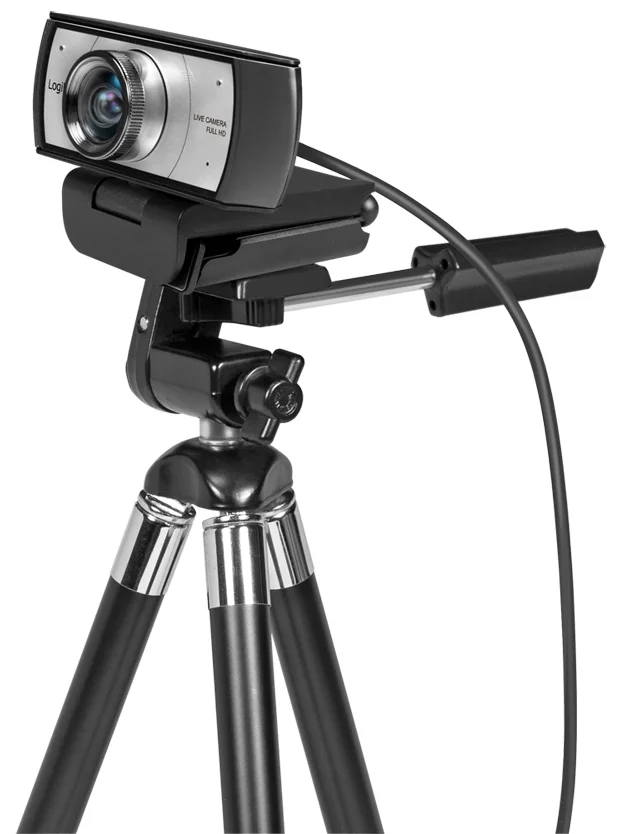 LogiLink Caméra de conférence HD USB, 2 micros, 120 degrés - OEM UA0377